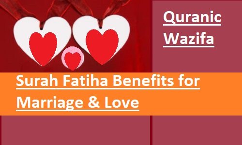 Surah Fatiha Benefits